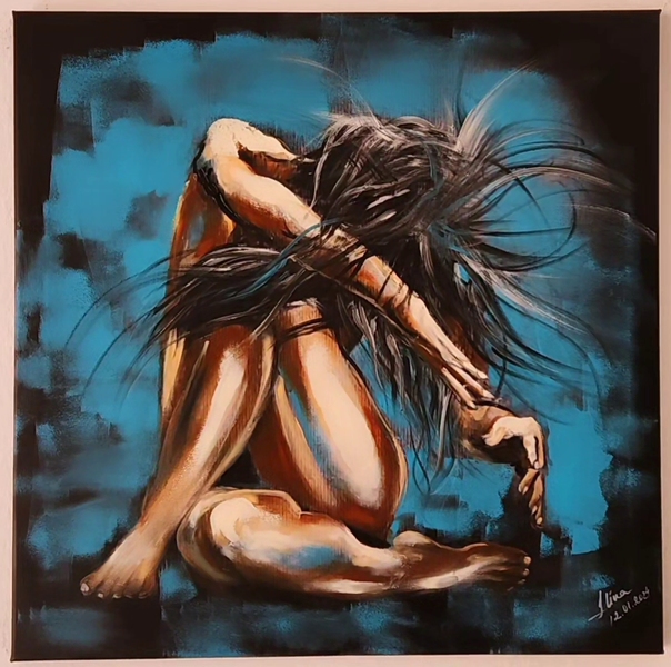 ArteDiAlina.com painting: Hidden Passion